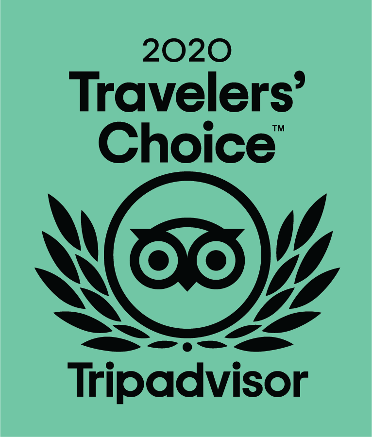 2020 Tripadvisor Travelers' Choice award
