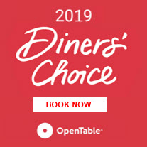 OpenTable Diners' Choice Award winner 2019