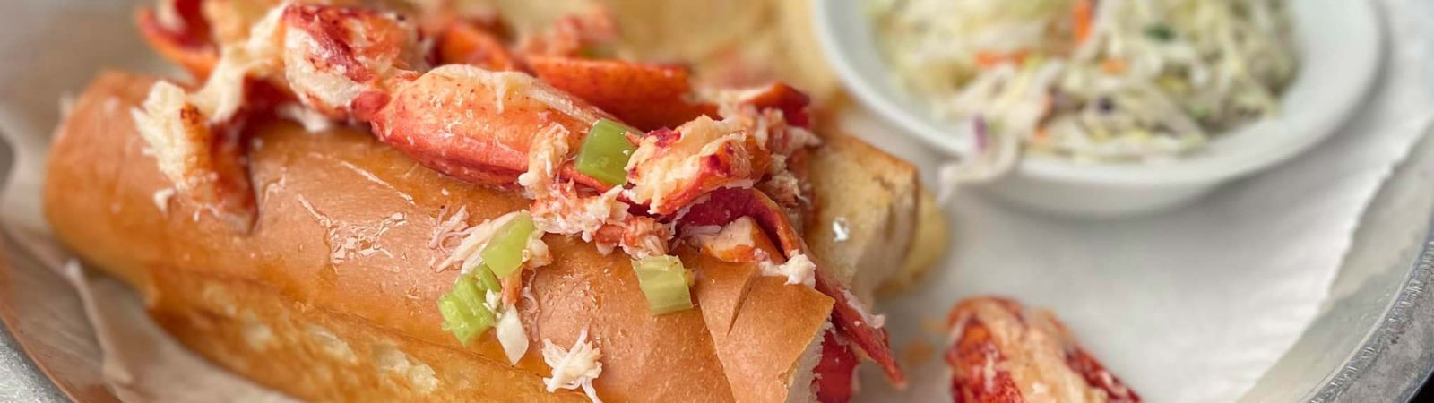 Sam's famous naked lobster roll