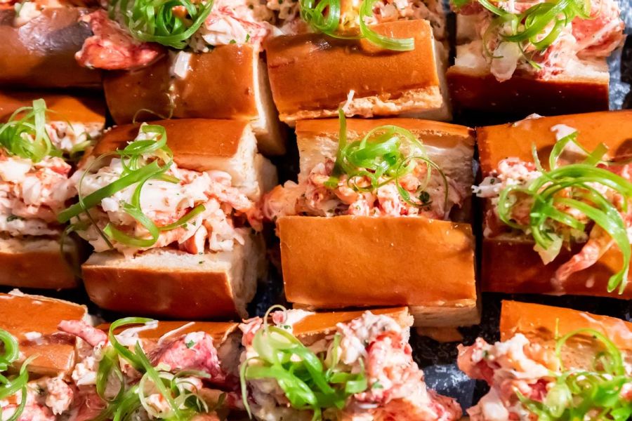 Sam's Chowder House lobster roll bites